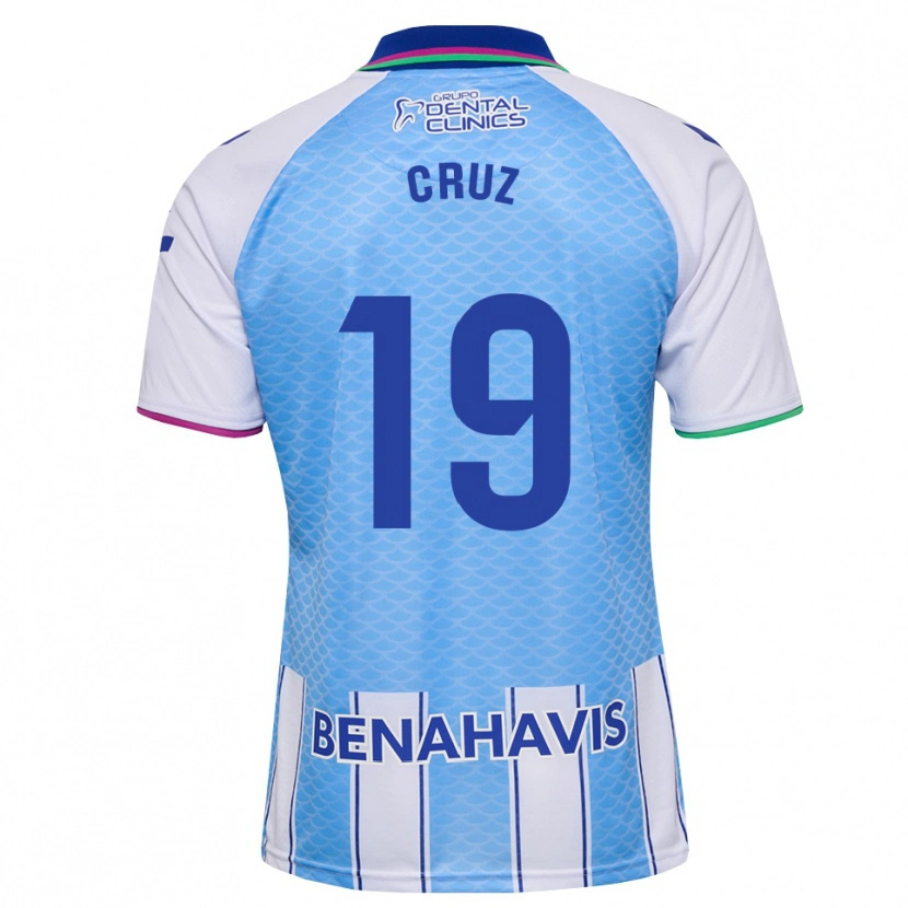 Danxen Herren Juan Cruz #19 Tief Himmelblau Weiß Heimtrikot Trikot 2026/27 T-Shirt Österreich