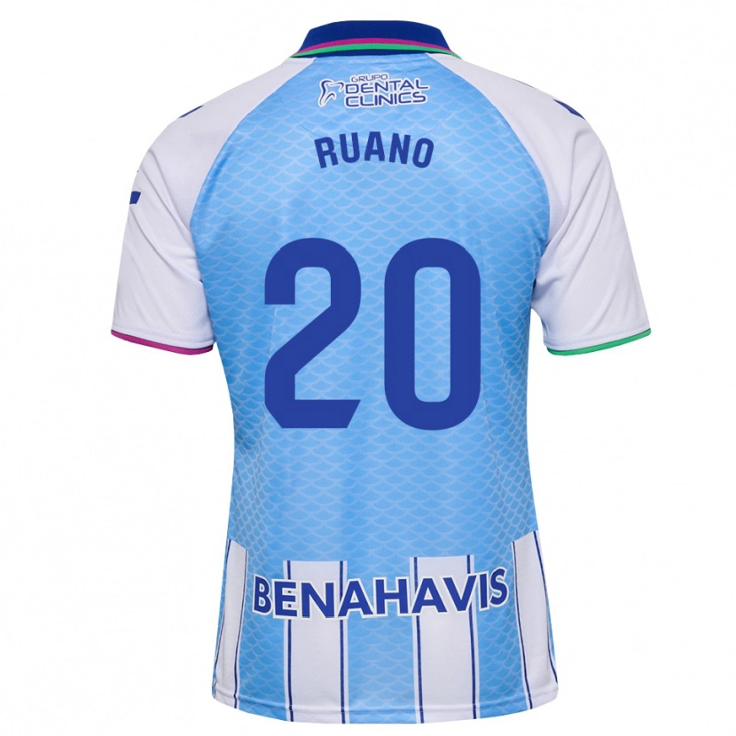 Danxen Herren Celia Ruano #20 Tief Himmelblau Weiß Heimtrikot Trikot 2026/27 T-Shirt Österreich