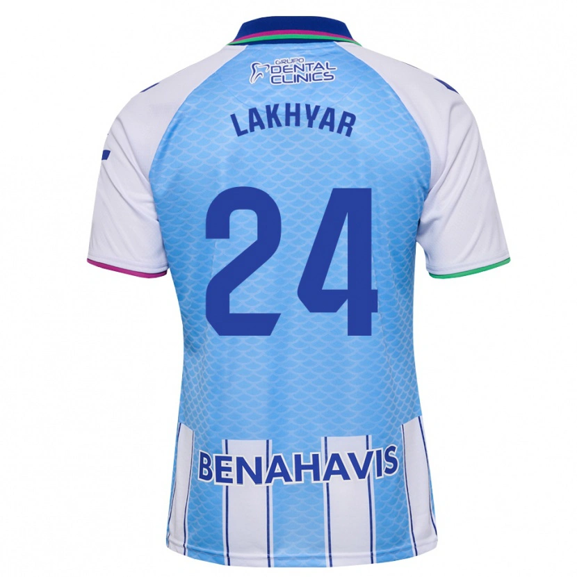 Danxen Herren Houssam Lakhyar #24 Tief Himmelblau Weiß Heimtrikot Trikot 2026/27 T-Shirt Österreich