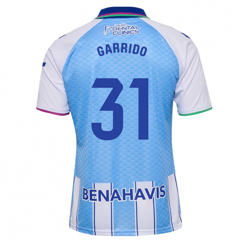 Danxen Herren Rafita Garrido #31 Tief Himmelblau Weiß Heimtrikot Trikot 2026/27 T-Shirt Österreich