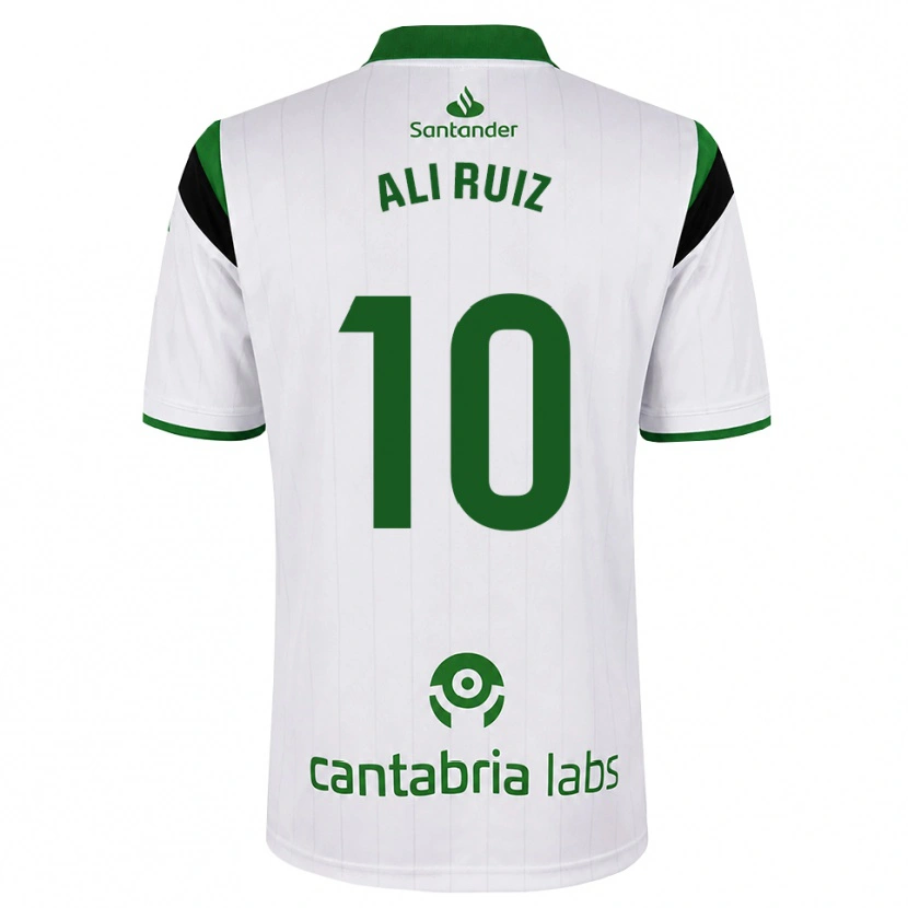 Danxen Herren Alicia Ruiz Pascua #10 Weißgrün Schwarz Heimtrikot Trikot 2026/27 T-Shirt Österreich