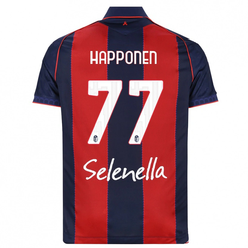 Danxen Herren Ukko Happonen #77 Königsblau Rot Weiß Heimtrikot Trikot 2026/27 T-Shirt Österreich