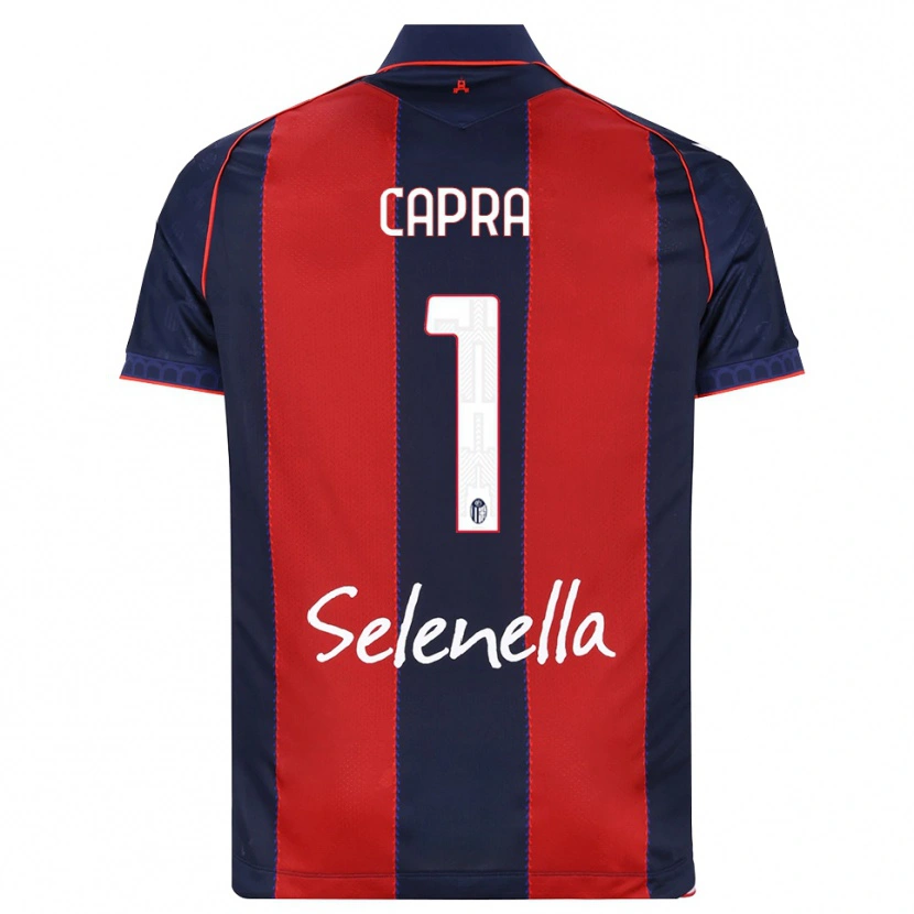 Danxen Herren Daniel Capra #1 Königsblau Rot Weiß Heimtrikot Trikot 2026/27 T-Shirt Österreich