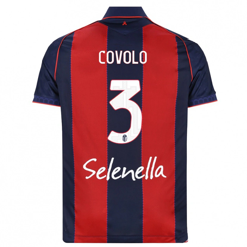 Danxen Herren Giovanni Covolo #3 Königsblau Rot Weiß Heimtrikot Trikot 2026/27 T-Shirt Österreich