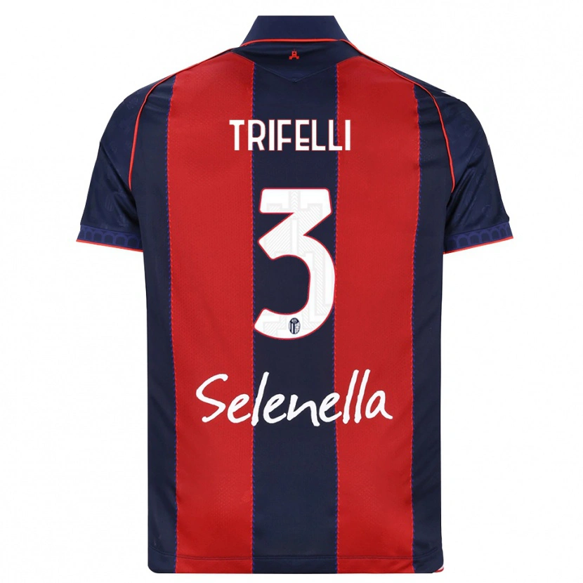 Danxen Herren Edoardo Trifelli #3 Königsblau Rot Weiß Heimtrikot Trikot 2026/27 T-Shirt Österreich