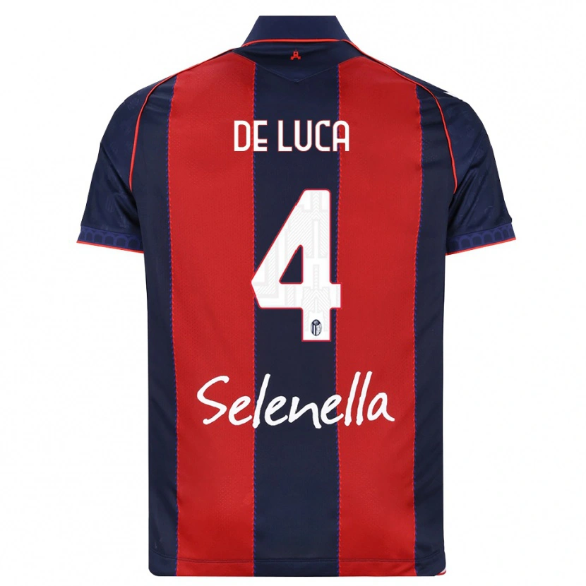 Danxen Herren Alessandro De Luca #4 Königsblau Rot Weiß Heimtrikot Trikot 2026/27 T-Shirt Österreich