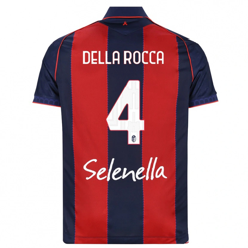 Danxen Herren Manuel Della Rocca #4 Königsblau Rot Weiß Heimtrikot Trikot 2026/27 T-Shirt Österreich
