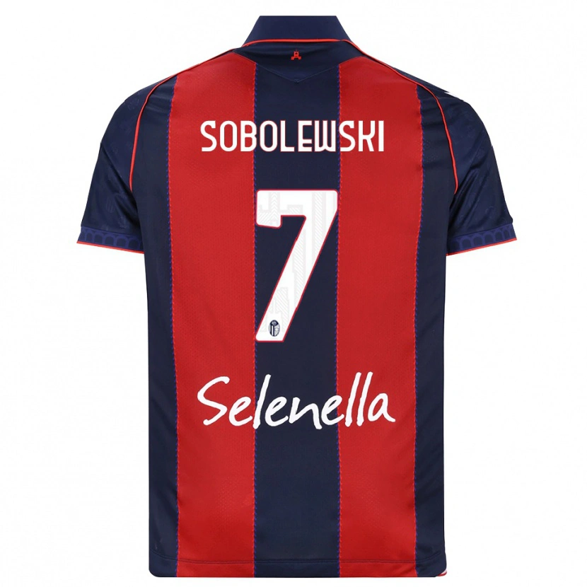 Danxen Herren Konrad Sobolewski #7 Königsblau Rot Weiß Heimtrikot Trikot 2026/27 T-Shirt Österreich