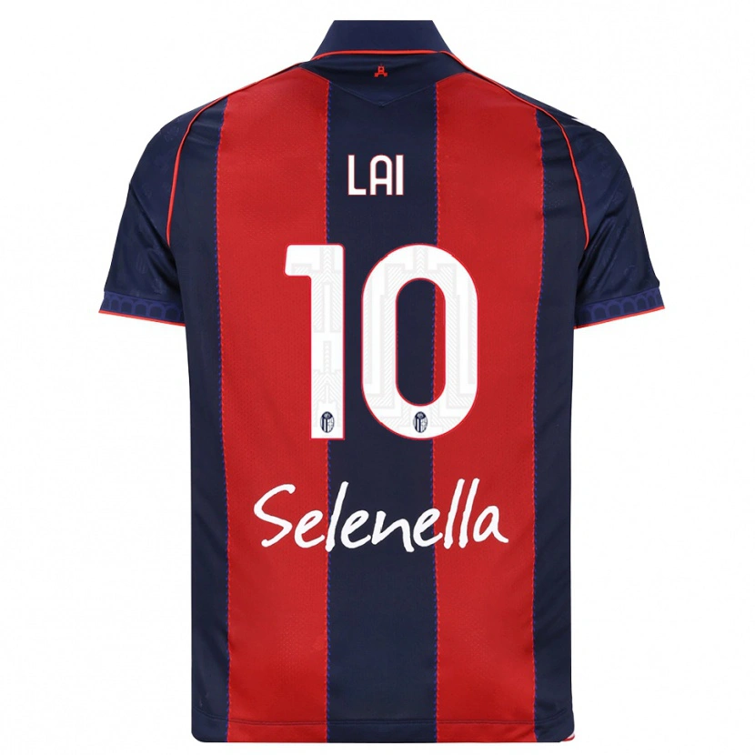 Danxen Herren Luca Lai #10 Königsblau Rot Weiß Heimtrikot Trikot 2026/27 T-Shirt Österreich