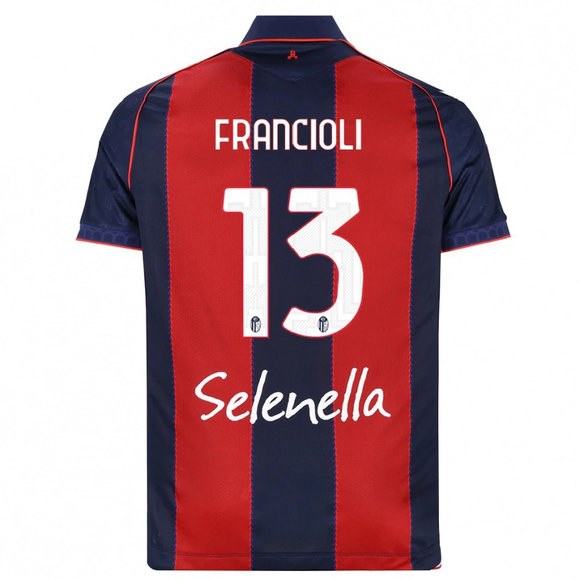 Danxen Herren Diego Francioli #13 Königsblau Rot Weiß Heimtrikot Trikot 2026/27 T-Shirt Österreich