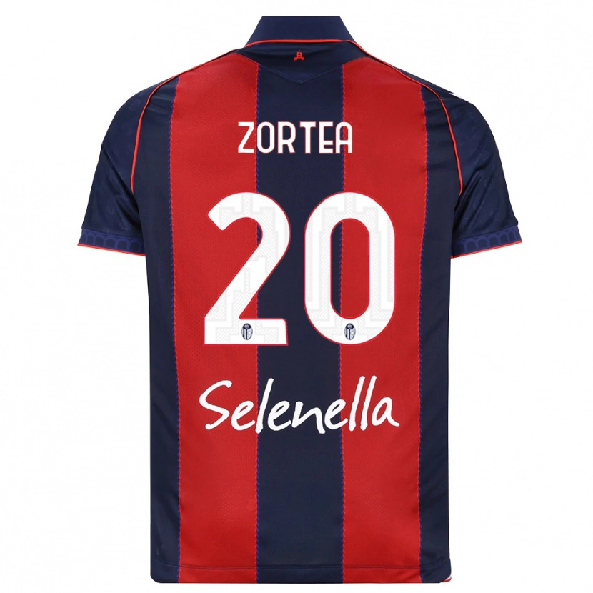 Danxen Herren Nadir Zortea #20 Königsblau Rot Weiß Heimtrikot Trikot 2026/27 T-Shirt Österreich