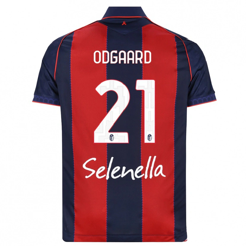 Danxen Herren Jens Odgaard #21 Königsblau Rot Weiß Heimtrikot Trikot 2026/27 T-Shirt Österreich