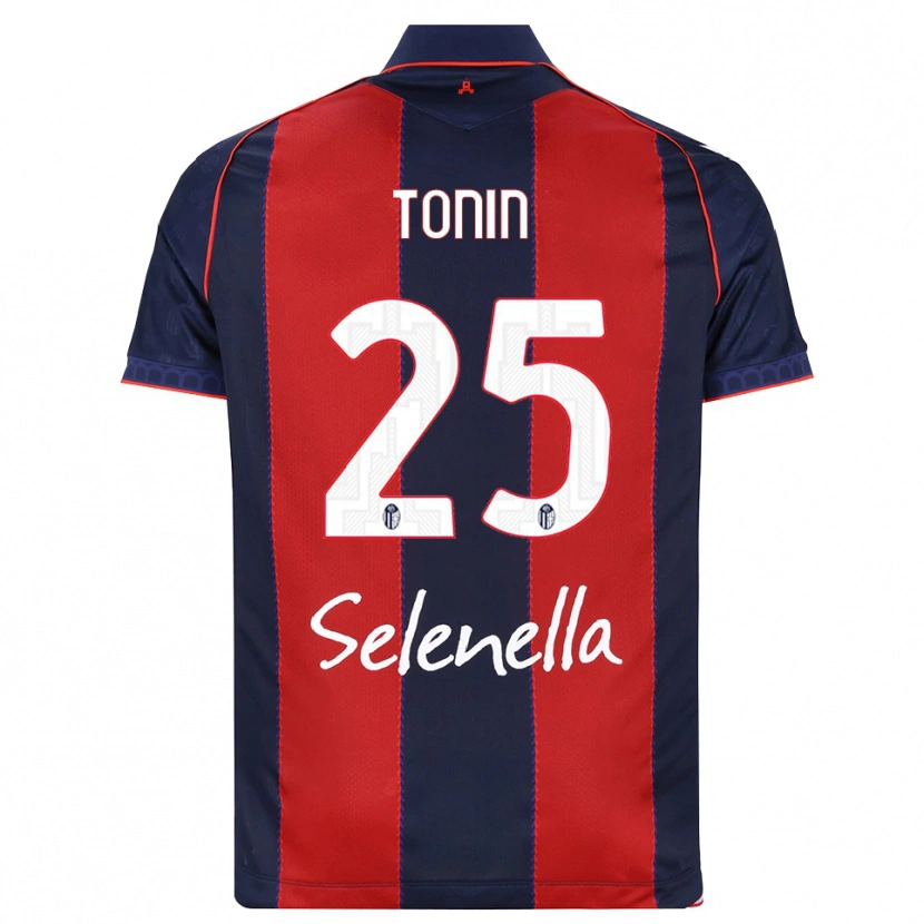 Danxen Herren Federico Tonin #25 Königsblau Rot Weiß Heimtrikot Trikot 2026/27 T-Shirt Österreich