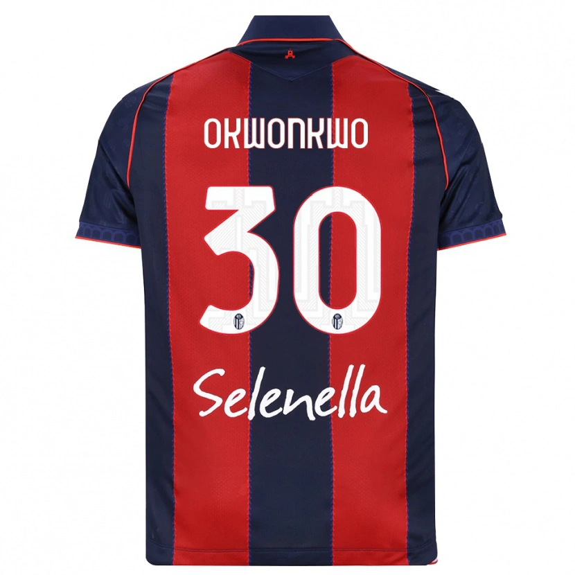 Danxen Herren Orji Okwonkwo #30 Königsblau Rot Weiß Heimtrikot Trikot 2026/27 T-Shirt Österreich