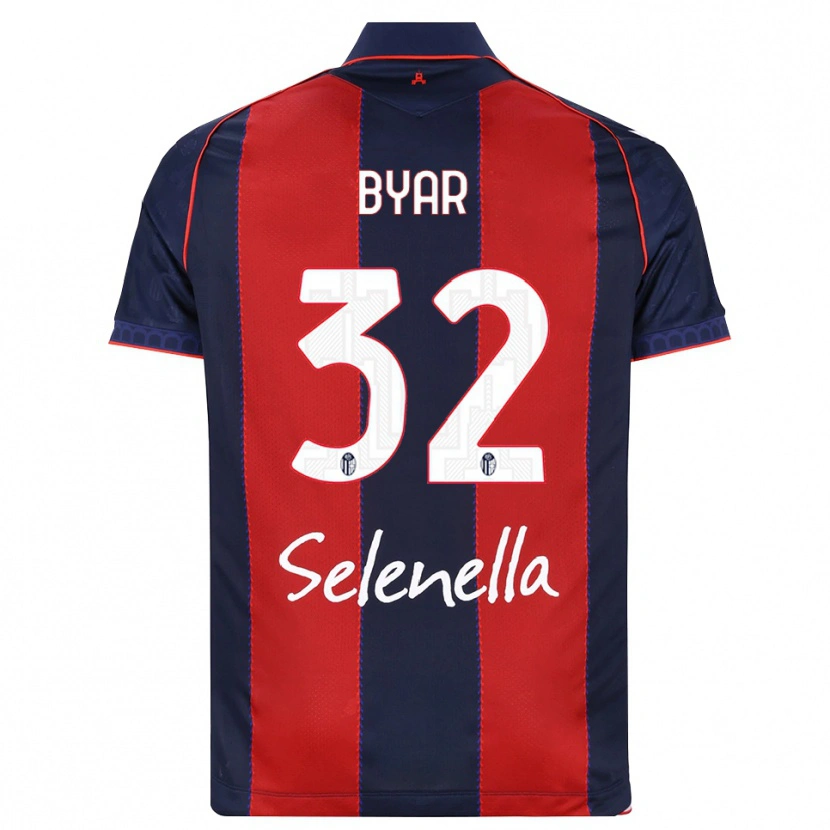 Danxen Herren Naïm Byar #32 Königsblau Rot Weiß Heimtrikot Trikot 2026/27 T-Shirt Österreich