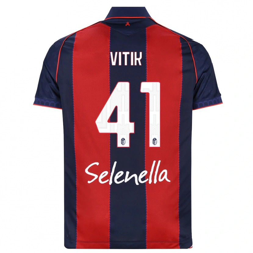 Danxen Herren Martin Vitík #41 Königsblau Rot Weiß Heimtrikot Trikot 2026/27 T-Shirt Österreich