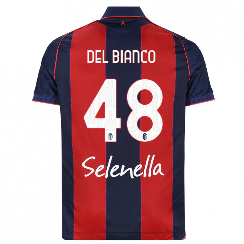 Danxen Herren Riccardo Del Bianco #48 Königsblau Rot Weiß Heimtrikot Trikot 2026/27 T-Shirt Österreich