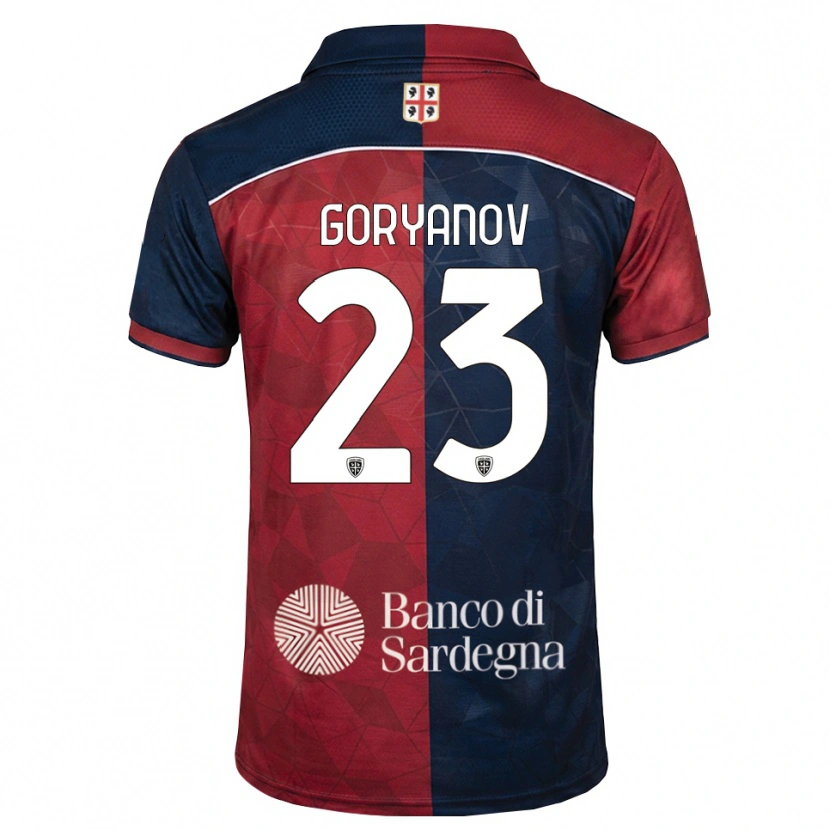 Danxen Herren Kristiyan Goryanov #23 Burgund Rot Königsblau Heimtrikot Trikot 2026/27 T-Shirt Österreich