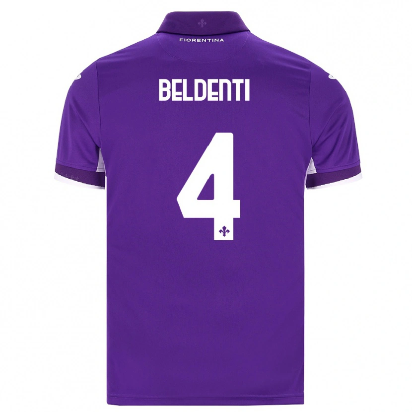 Danxen Herren Samuel Beldenti #4 Lila Weiß Pink Heimtrikot Trikot 2026/27 T-Shirt Österreich