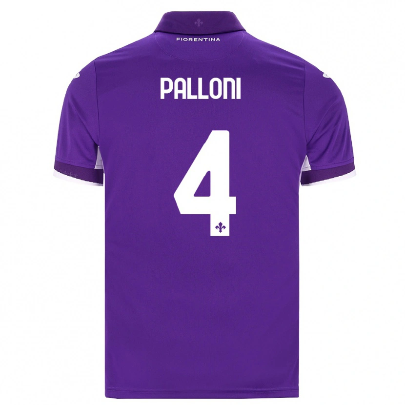 Danxen Herren Samuele Palloni #4 Lila Weiß Pink Heimtrikot Trikot 2026/27 T-Shirt Österreich