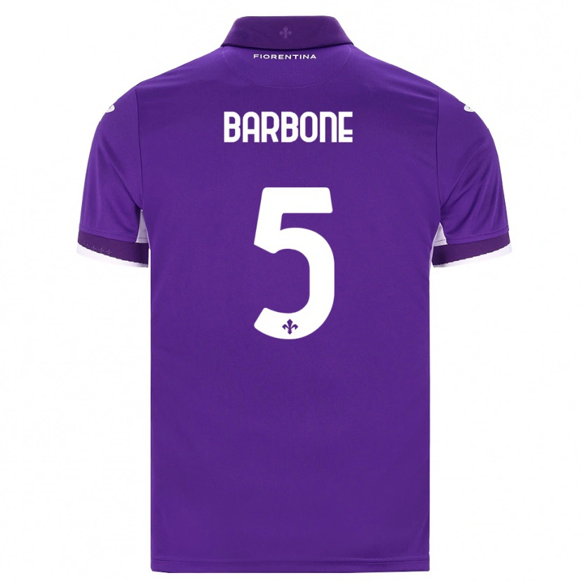 Danxen Herren Mattia Barbone #5 Lila Weiß Pink Heimtrikot Trikot 2026/27 T-Shirt Österreich