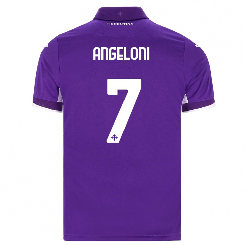 Danxen Herren Alberto Angeloni #7 Lila Weiß Pink Heimtrikot Trikot 2026/27 T-Shirt Österreich