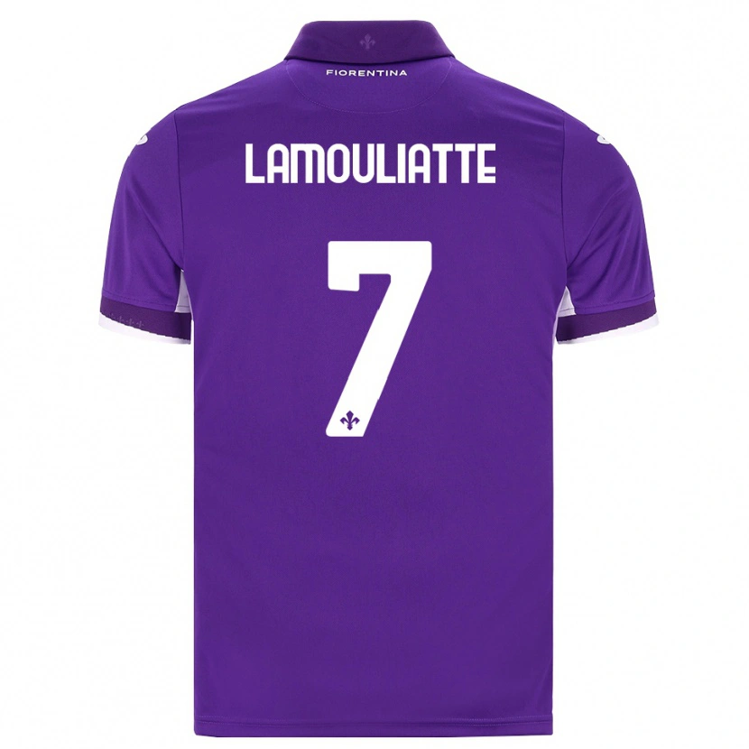 Danxen Herren Hugo Lamouliatte #7 Lila Weiß Pink Heimtrikot Trikot 2026/27 T-Shirt Österreich