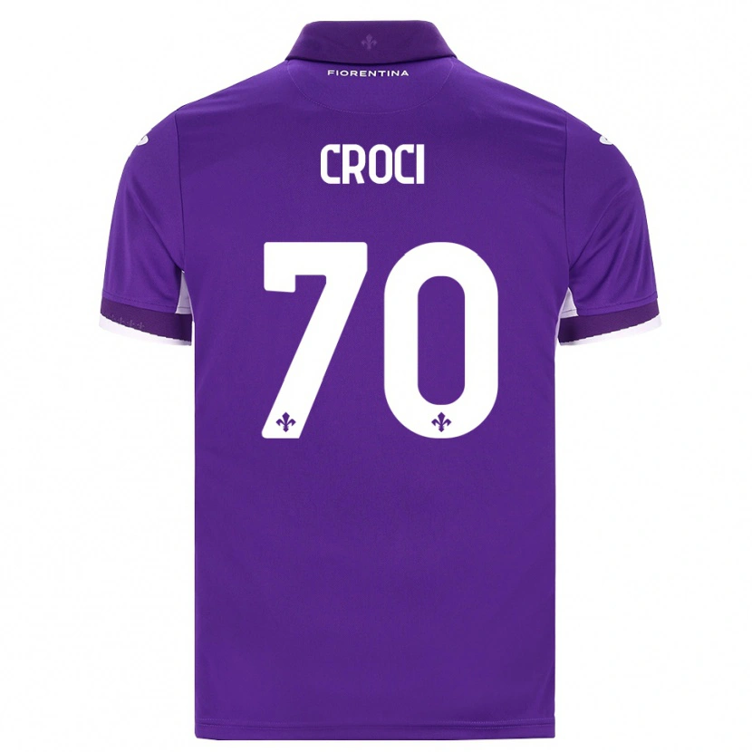 Danxen Herren Federico Croci #70 Lila Weiß Pink Heimtrikot Trikot 2026/27 T-Shirt Österreich