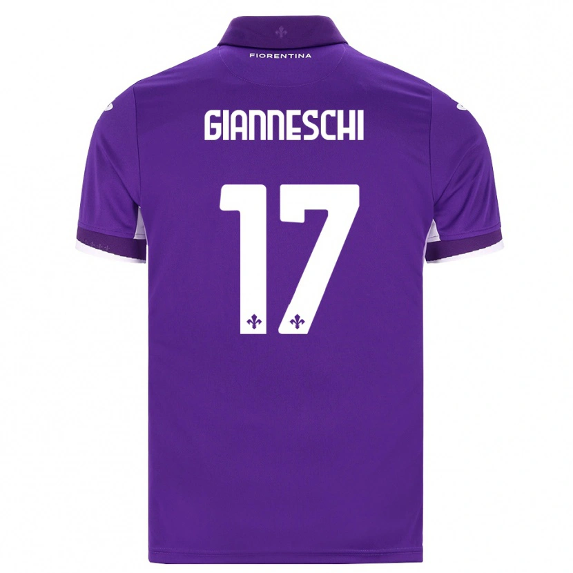 Danxen Herren Noah Gianneschi #17 Lila Weiß Pink Heimtrikot Trikot 2026/27 T-Shirt Österreich