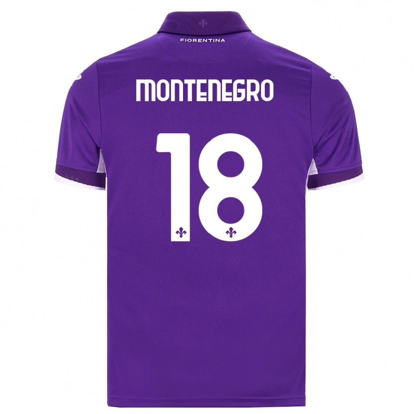 Danxen Herren Luca Montenegro #18 Lila Weiß Pink Heimtrikot Trikot 2026/27 T-Shirt Österreich