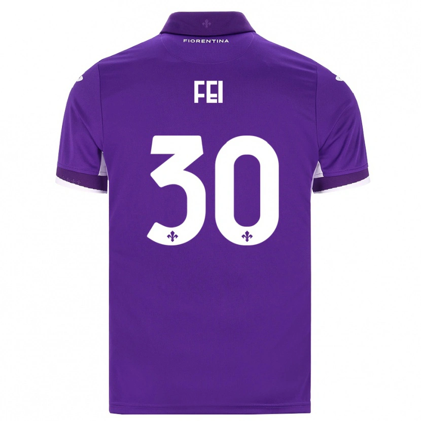 Danxen Herren Gianmaria Fei #30 Lila Weiß Pink Heimtrikot Trikot 2026/27 T-Shirt Österreich