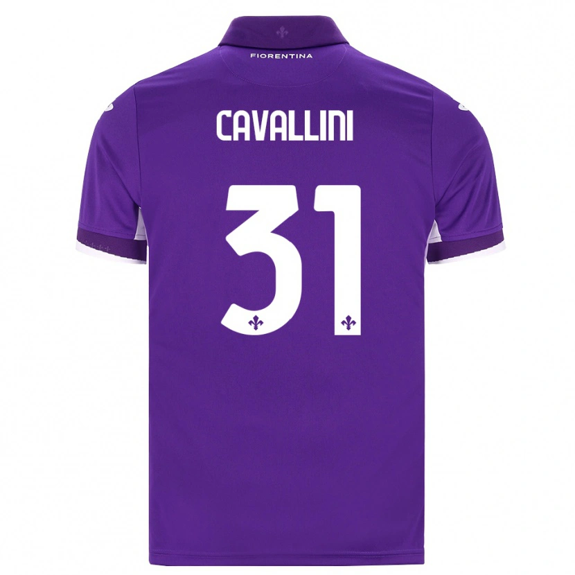 Danxen Herren Aurora Cavallini #31 Lila Weiß Pink Heimtrikot Trikot 2026/27 T-Shirt Österreich