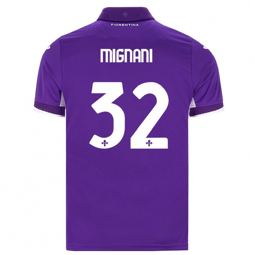 Danxen Herren Carlo Mignani #32 Lila Weiß Pink Heimtrikot Trikot 2026/27 T-Shirt Österreich