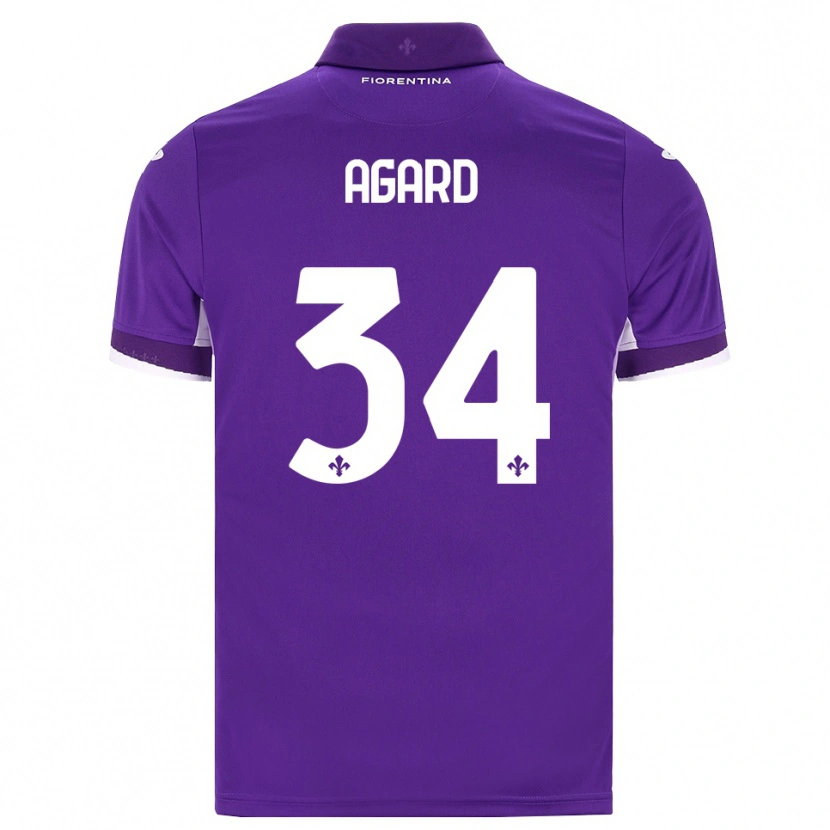 Danxen Herren Laura Agard #34 Lila Weiß Pink Heimtrikot Trikot 2026/27 T-Shirt Österreich