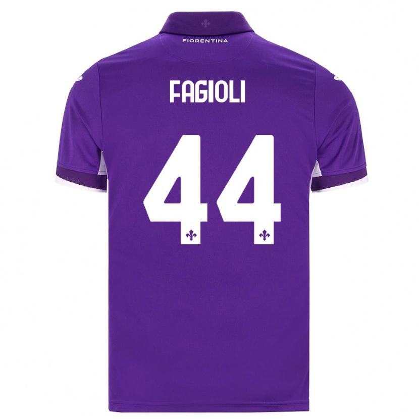 Danxen Herren Nicolò Fagioli #44 Lila Weiß Pink Heimtrikot Trikot 2026/27 T-Shirt Österreich