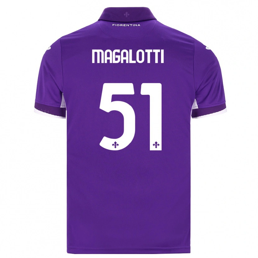 Danxen Herren Mattia Magalotti #51 Lila Weiß Pink Heimtrikot Trikot 2026/27 T-Shirt Österreich