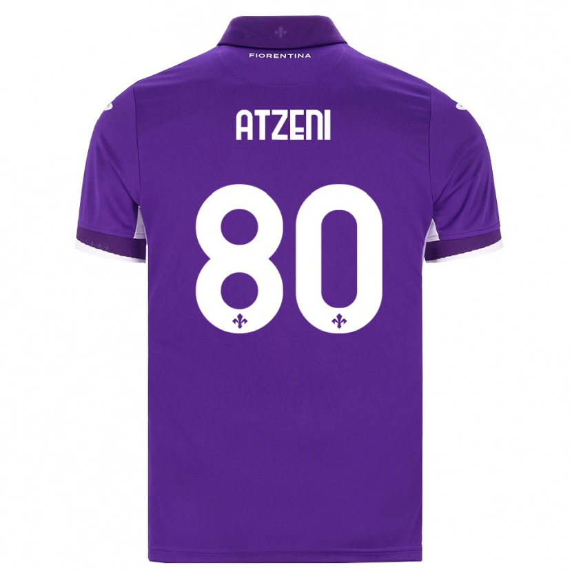 Danxen Herren Davide Atzeni #80 Lila Weiß Pink Heimtrikot Trikot 2026/27 T-Shirt Österreich