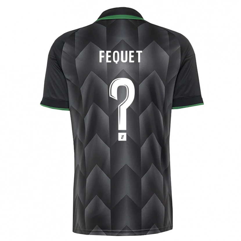 Danxen Herren Noa Fequet #0 Schwarzgrün Auswärtstrikot Trikot 2026/27 T-Shirt Österreich