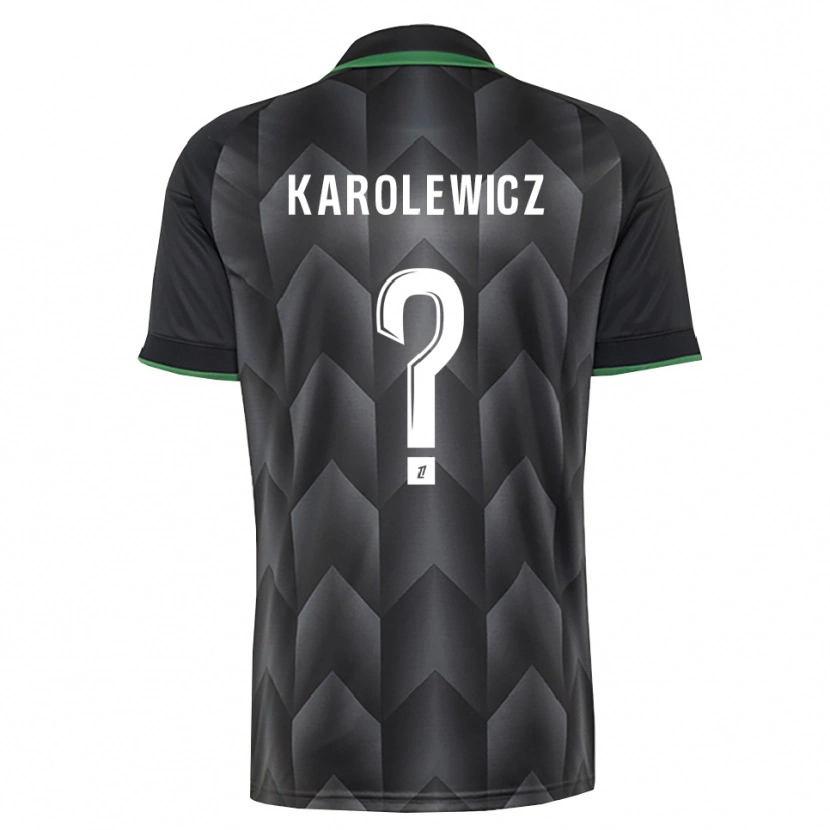 Danxen Herren Roman Karolewicz #0 Schwarzgrün Auswärtstrikot Trikot 2026/27 T-Shirt Österreich