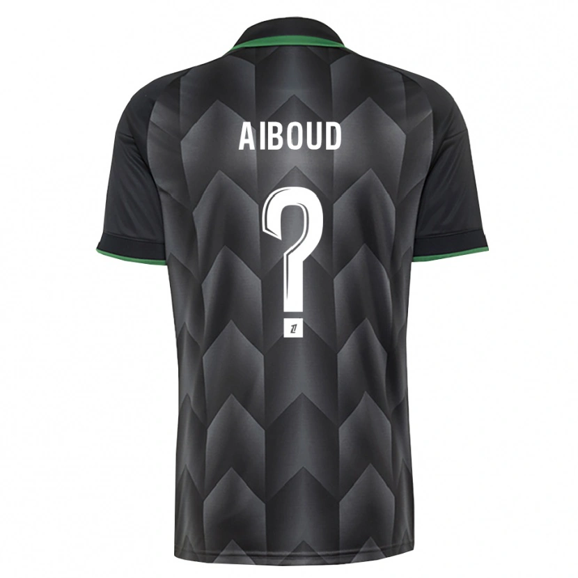 Danxen Herren Rayan Aiboud #0 Schwarzgrün Auswärtstrikot Trikot 2026/27 T-Shirt Österreich