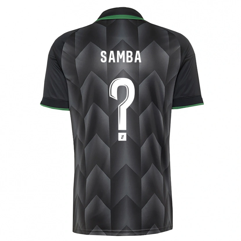 Danxen Herren Emmanuel Samba #0 Schwarzgrün Auswärtstrikot Trikot 2026/27 T-Shirt Österreich