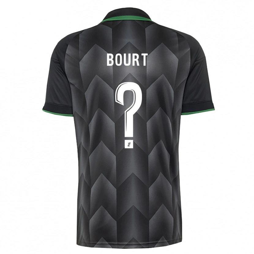 Danxen Herren Chloé Bourt #0 Schwarzgrün Auswärtstrikot Trikot 2026/27 T-Shirt Österreich