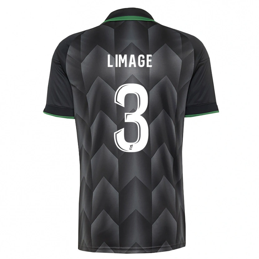Danxen Herren Jennyfer Limage #3 Schwarzgrün Auswärtstrikot Trikot 2026/27 T-Shirt Österreich