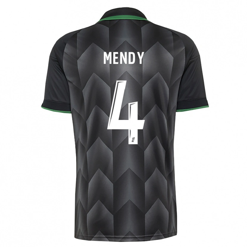 Danxen Herren Ellijah Mendy #4 Schwarzgrün Auswärtstrikot Trikot 2026/27 T-Shirt Österreich