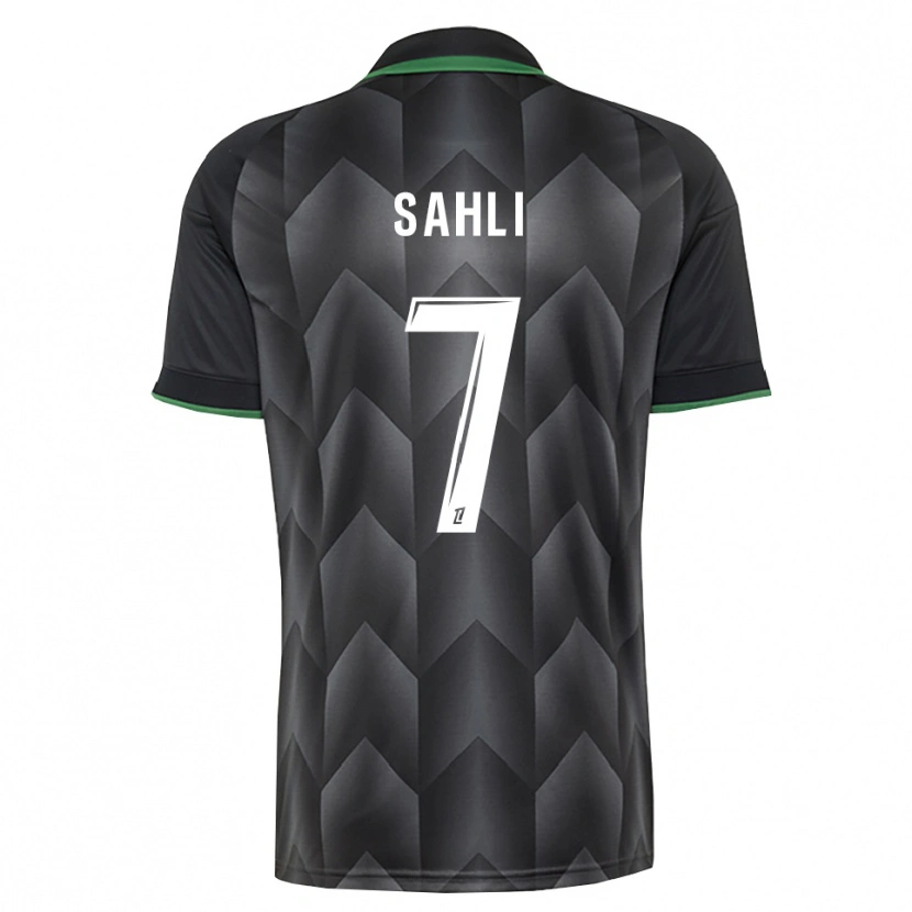 Danxen Herren Wael Sahli #7 Schwarzgrün Auswärtstrikot Trikot 2026/27 T-Shirt Österreich