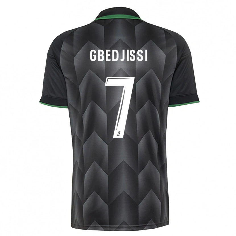 Danxen Herren Aude Gbedjissi #7 Schwarzgrün Auswärtstrikot Trikot 2026/27 T-Shirt Österreich