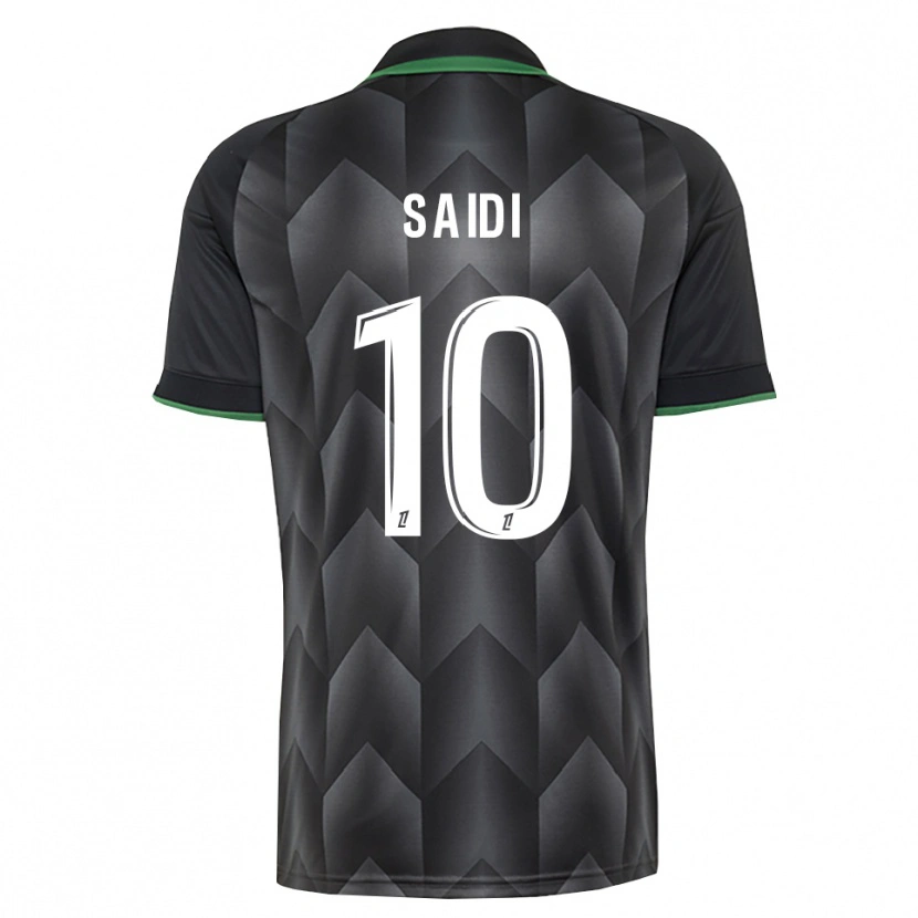 Danxen Herren Kahissa Saïdi #10 Schwarzgrün Auswärtstrikot Trikot 2026/27 T-Shirt Österreich