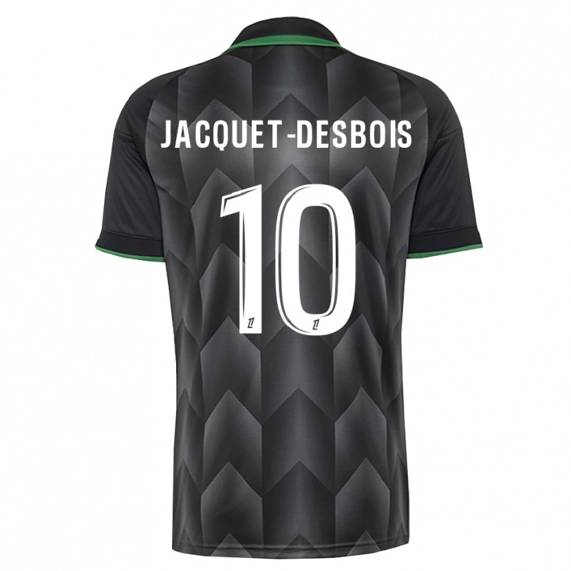 Danxen Herren Tairik Jacquet-Desbois #10 Schwarzgrün Auswärtstrikot Trikot 2026/27 T-Shirt Österreich