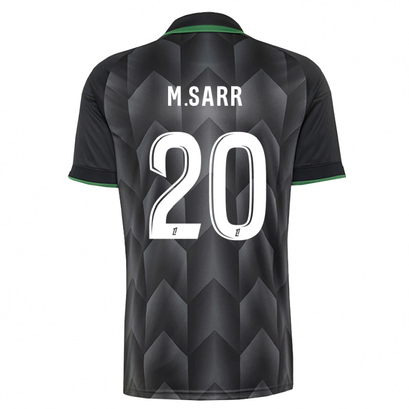 Danxen Herren Malang Sarr #20 Schwarzgrün Auswärtstrikot Trikot 2026/27 T-Shirt Österreich