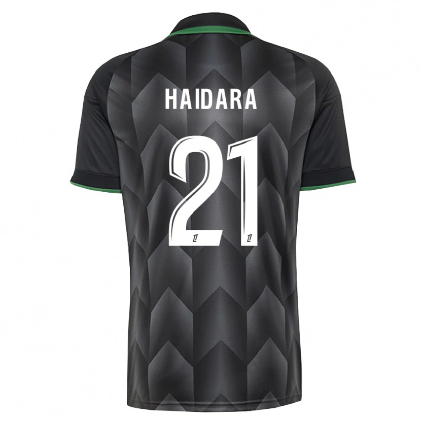 Danxen Herren Amadou Haidara #21 Schwarzgrün Auswärtstrikot Trikot 2026/27 T-Shirt Österreich
